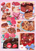 Diamond Painting Chocolate Dream 25.6" x 36.2" (65cm x 91.8cm) / Square with 59 Colors including 2 ABs and 1 Frosted Diamond and 7 Fairy Dust Diamonds / 96,309