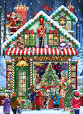Diamond Painting Christmas Toy Shop 27.6" x 37.8" (69.9cm x 95.8cm) / Square with 91 Colors including 2 ABs and 4 Fairy Dust Diamonds / 108,185