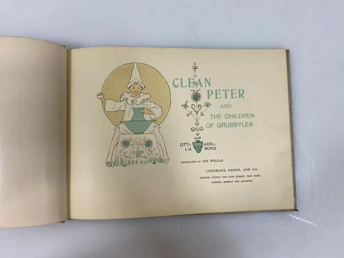 Clean Peter and the Children of Grubbylea by Ottilia Adelborg Ex-library HC