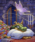 Diamond Painting Cookie Fairy 22" x 26" (55.6cm x 66cm) / Round with 51 Colors including 2 ABs and 1 Frosted Diamond and 5 Fairy Dust Diamonds / 48,480