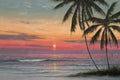 Diamond Painting Coral Sunset 38.6" x 25.6" (97.8cm x 65cm) / Square with 50 Colors including 2 ABs and 3 Fairy Dust Diamonds / 102,573