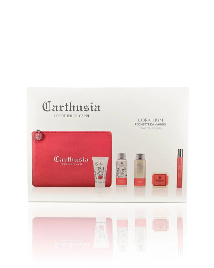 Corallium Travel Kit - Travel set - CARTHUSIA - Alla Violetta Boutique