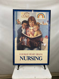 'Courage, Heart, Brains, Nursing' Framed Print