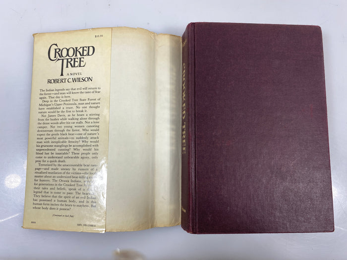 Crooked Tree by Robert C. Wilson 1980 HCDJ