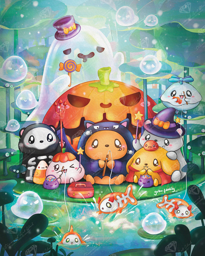 Cute Spooky Fishing