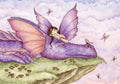 Diamond Painting Daydreams 36.6" x 25.6" (92.8cm x 65cm) / Square with 60 Colors including 3 ABs and 3 Fairy Dust Diamonds / 97,353