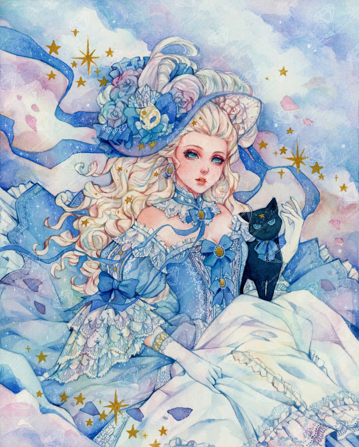 Diamond Painting Duchess Capella 25.6" x 31.9" (65cm x 80.9cm) / Square with 85 Colors including 2 ABs and 1 Electro Diamond and 4 Fairy Dust Diamonds / 84,825