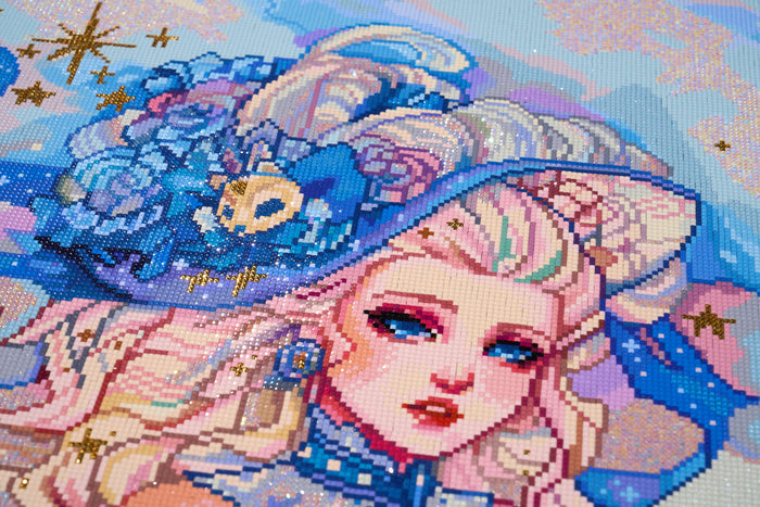 Diamond Painting Duchess Capella 25.6" x 31.9" (65cm x 80.9cm) / Square with 85 Colors including 2 ABs and 1 Electro Diamond and 4 Fairy Dust Diamonds / 84,825