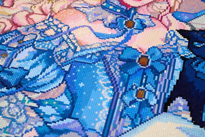 Diamond Painting Duchess Capella 25.6" x 31.9" (65cm x 80.9cm) / Square with 85 Colors including 2 ABs and 1 Electro Diamond and 4 Fairy Dust Diamonds / 84,825