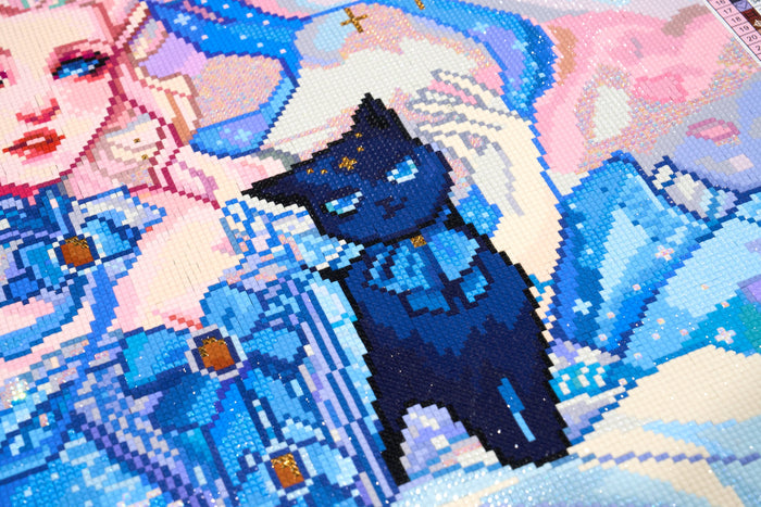 Diamond Painting Duchess Capella 25.6" x 31.9" (65cm x 80.9cm) / Square with 85 Colors including 2 ABs and 1 Electro Diamond and 4 Fairy Dust Diamonds / 84,825