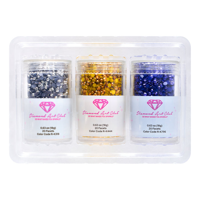 Diamond Painting Electro Diamond® - Round (Set of 3)