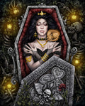 Diamond Painting Empire of Death 25.6" x 31.9" (65cm x 80.9cm) / Square with 75 Colors including 2 Iridescent Diamonds and 4 Fairy Dust Diamonds / 84,823
