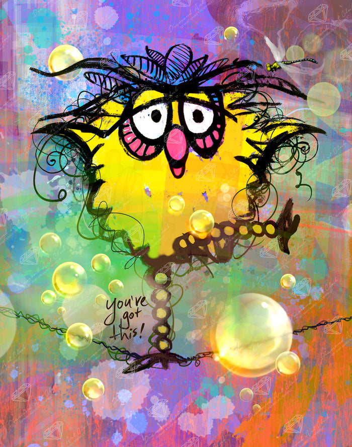 Diamond Painting Eugene 22" x 28" (55.8cm x 70.7cm) / Square with 93 Colors including 2 ABs and 4 Fairy Dust Diamonds / 63,616