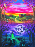 Diamond Painting Feelings of Fall 25.6" x 34.6" (65cm x 87.9cm) / Square with 56 Colors including 3 ABs and 5 Fairy Dust Diamonds / 92,133