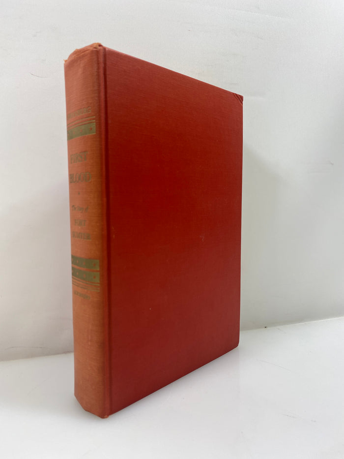 First Blood by Swanberg 1957 Charles Scribner's Sons HC