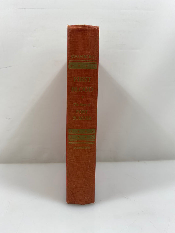 First Blood by Swanberg 1957 Charles Scribner's Sons HC