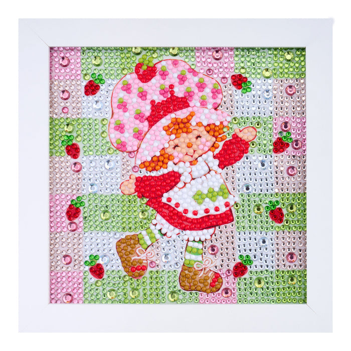 Diamond Painting Frameables™ - Vintage Berry Magic 6" x 6" (15cm x 15cm) / Round with 21 Colors including 13 Iridescent Diamonds / 1,993