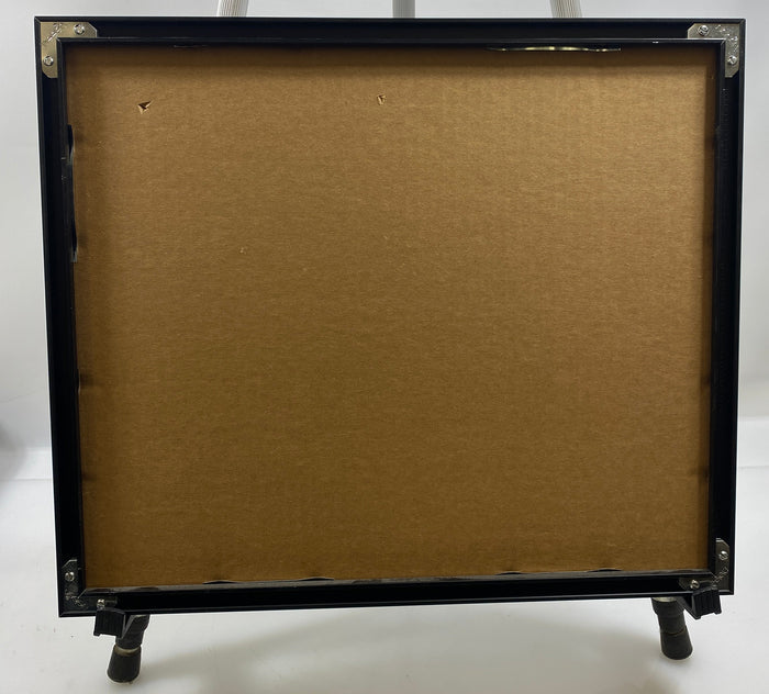 Framed Collegiate Women's Rowing Practice Newspaper Photo & Caption Display – Black Frame