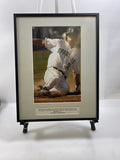 Framed Michigan State Spartans Alan Cattrysse Baseball Action Photo
