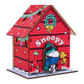 Diamond Painting Gem House - The Peanuts™ Holiday 5.4" x 4.9" x 3" (13.8 x 12.5 x 7.7cm) / Round with 13 colors including 1 AB and 4 Iridescent Diamonds and 4 Fairy Dust Diamonds / 2,965