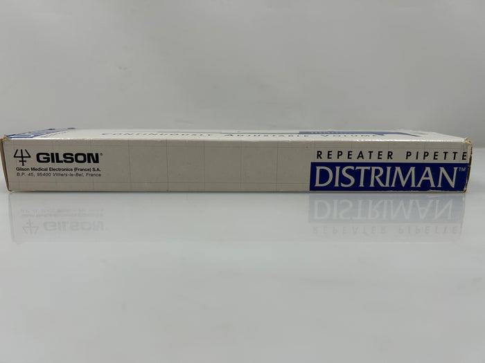 Gilson Distriman Repeater Pipette