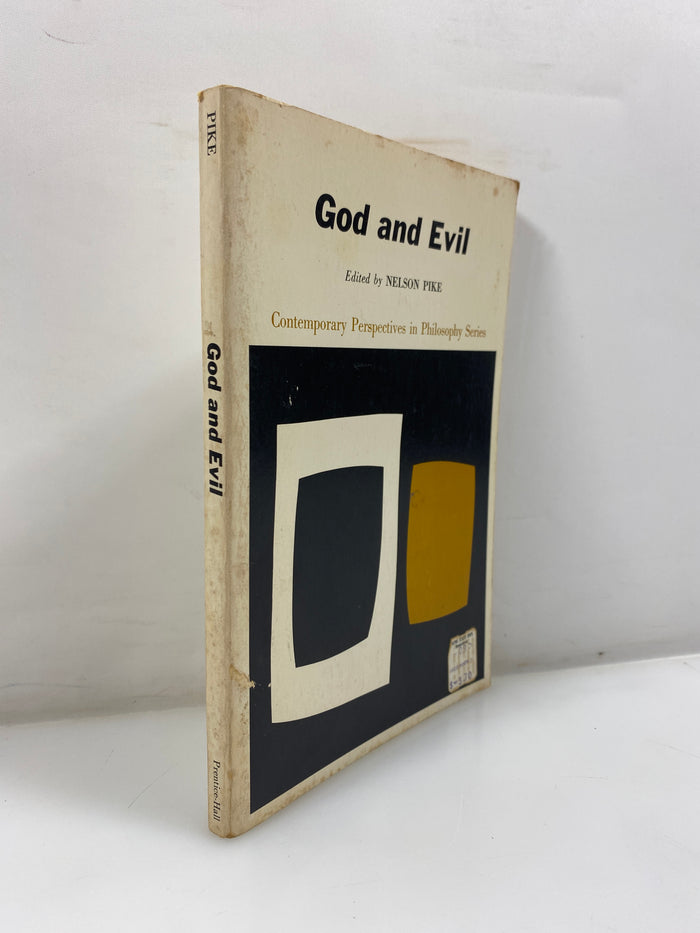 God and Evil by Nelson Pike Contemporary Perspectives in Philosophy 1964 SC