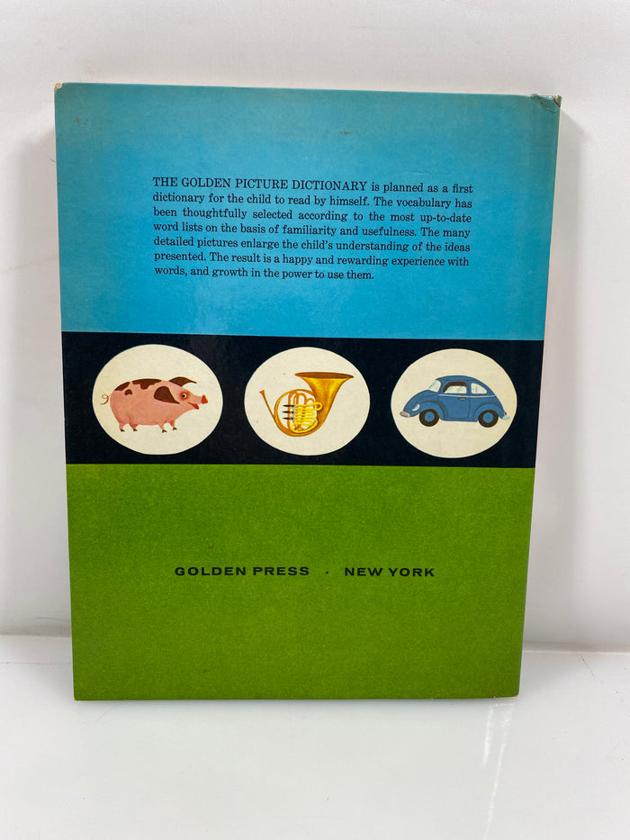 Golden Book Dictionary For Beginning Readers 1971 HC