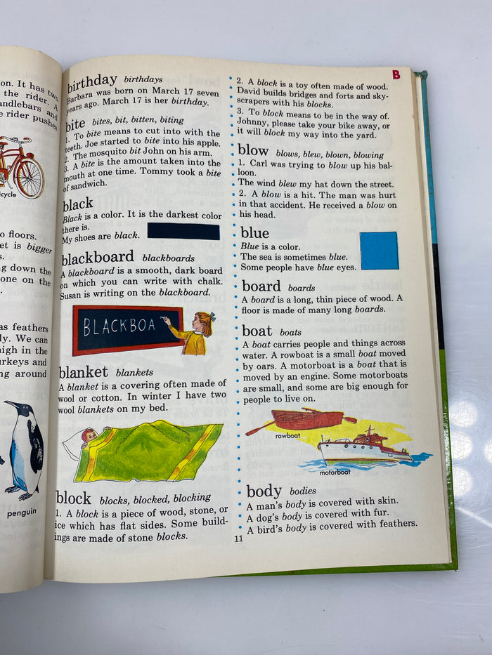 Golden Book Dictionary For Beginning Readers 1971 HC