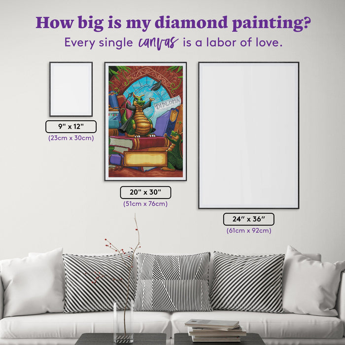 Diamond Painting Graduation 20" x 30″ (51cm x 76cm) / Square with 61 Colors including 4 ABs / 60,501