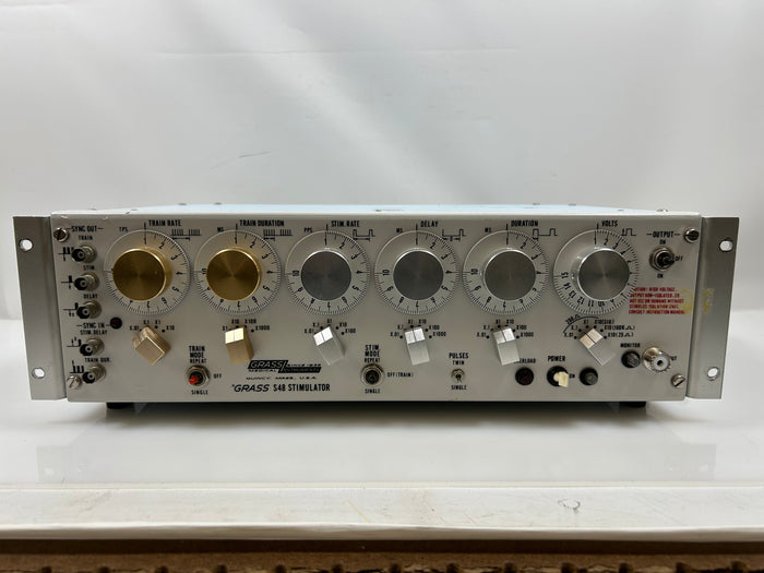 Grass Technologies Model S48 Square Pulse Stimulator *Untested*