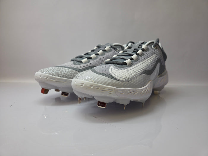 Nike Gray Alpha Hurache Elite 4 Low Baseball Cleats Men's Size 7