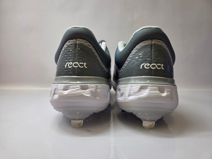 Nike Gray Alpha Hurache Elite 4 Low Baseball Cleats Men's Size 7