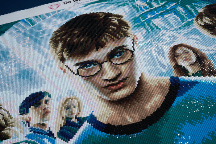 Diamond Painting Harry Potter and the Order of the Phoenix 26.4" x 39" (67cm x 99cm) / Square With 57 Colors Including 2 ABs and 2 Fairy Dust Diamonds / 106,793