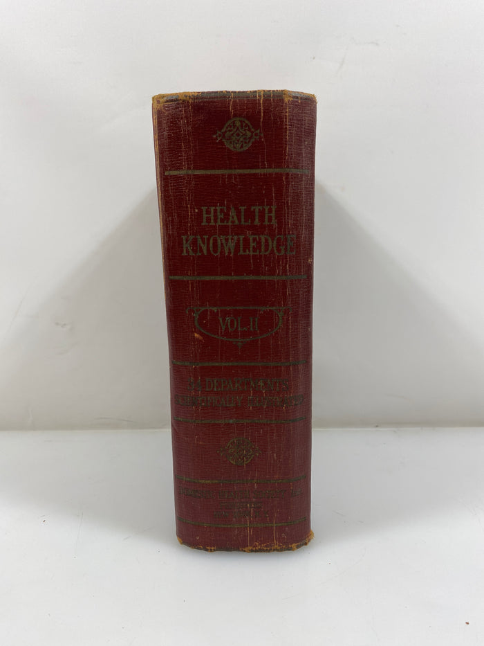 Health Knowledge Corish Vol. II Domestic Health Society 1922