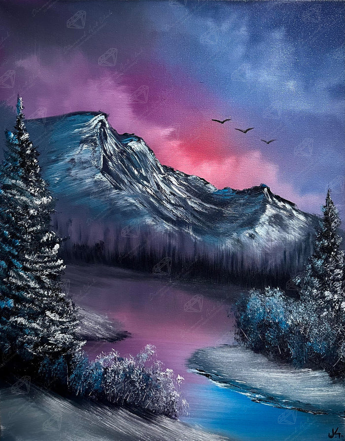 Diamond Painting Hidden Paradise 25.6" x 32.7" (65cm x 82.9cm) / Square with 48 Colors including 2 ABs and 2 Fairy Dust Diamonds / 86,913