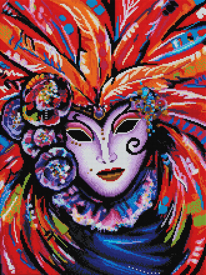Diamond Painting Hidden 16.5" x 22.0" (42cm x 56cm) / Square with 35 Colors / 36,303