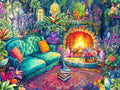 Diamond Painting Hideaway 36.6" x 27.6" (92.8cm x 69.9cm) / Square with 99 Colors including 4 ABs and 4 Fairy Dust Diamonds / 106,135