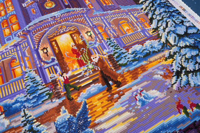 Diamond Painting Home Is Where the Magic Is 25.6" x 42.1" (65cm x 107cm) / Square with 58 Colors including 3 ABs and 1 Fairy Dust Diamonds / 111,969