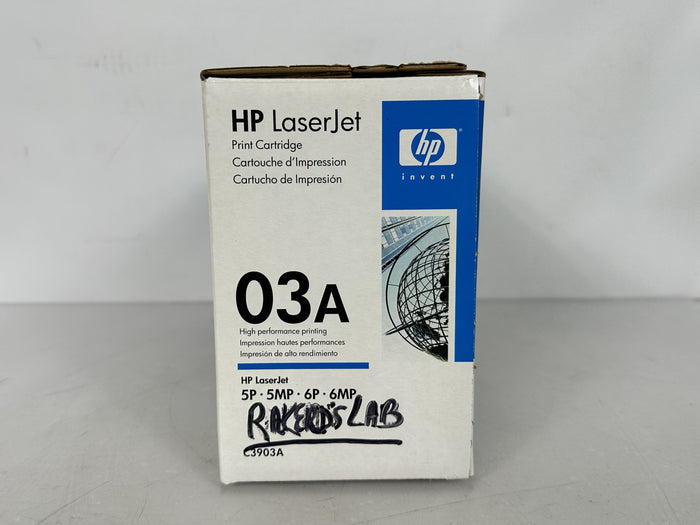 HP LaserJet 03A C3903A Black Toner Cartridge