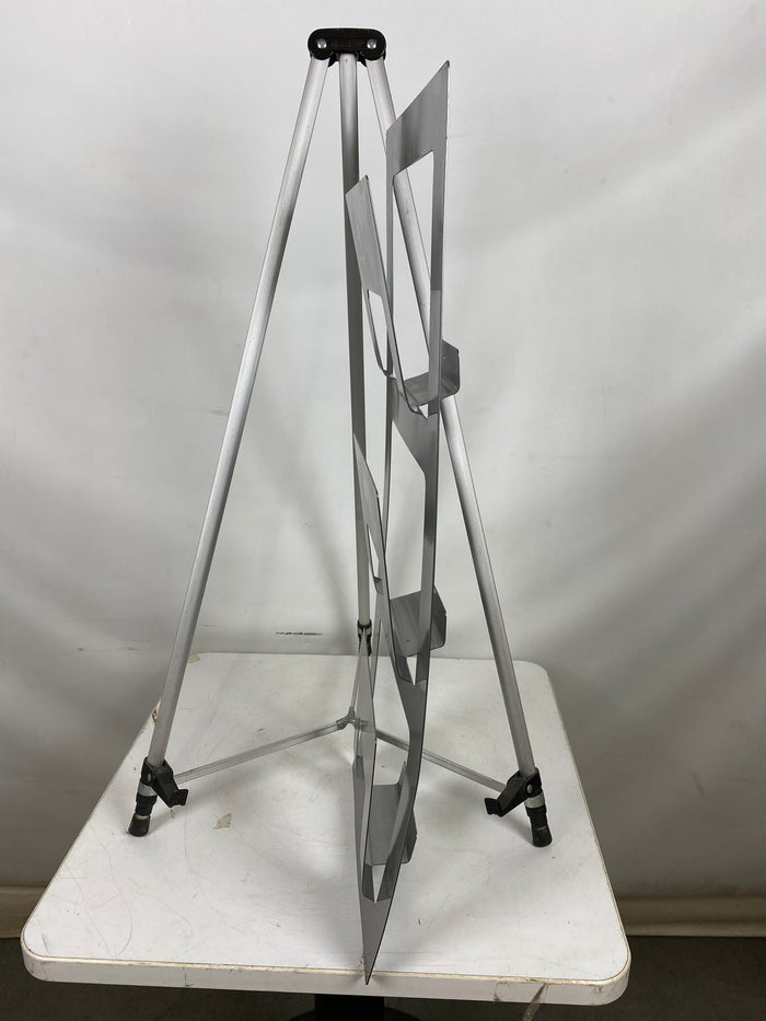 IKEA Spontan Industrial Grey Metal Wall Mount Magazine Rack