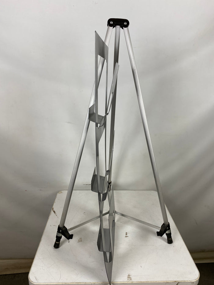 IKEA Spontan Industrial Grey Metal Wall Mount Magazine Rack