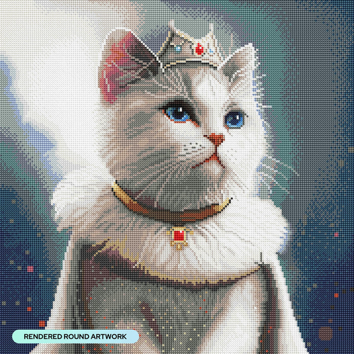 Diamond Painting In Charge 20" x 20" (50.7cm x 50.7cm) / Round with 48 Colors including 4 ABs and 1 Fairy Dust Diamonds / 32,761