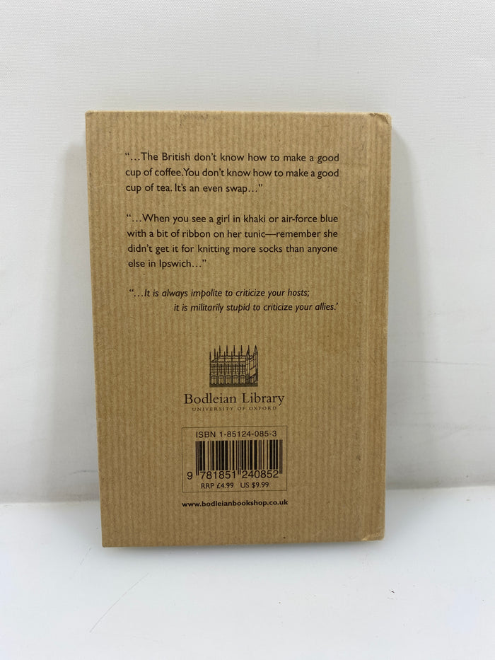 Instructions for American Servicemen in Britain 1942 Reprint 2004 HC