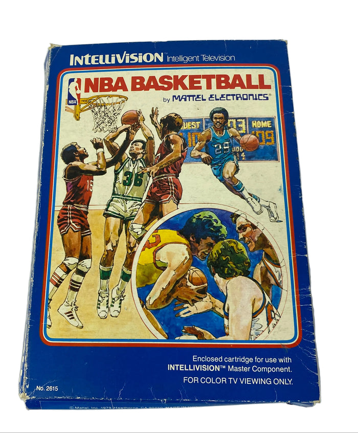 Intellivision NBA Basketball Video Game