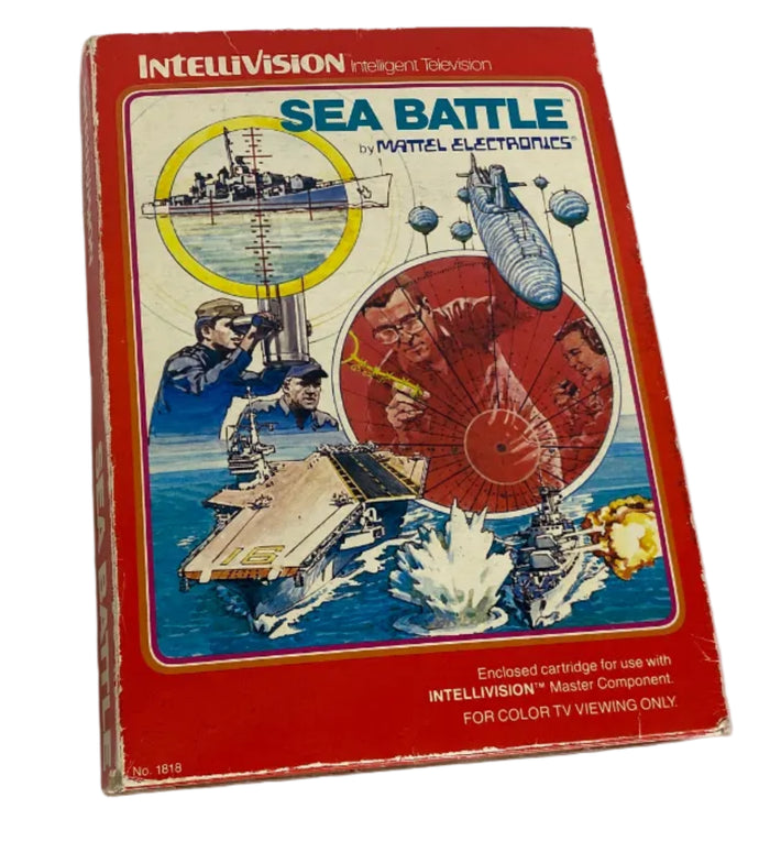Intellivision Sea Battle Video Game