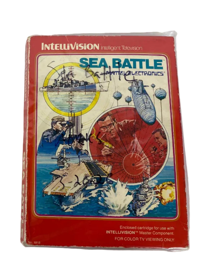 Intellivision Sea Battle Video Game