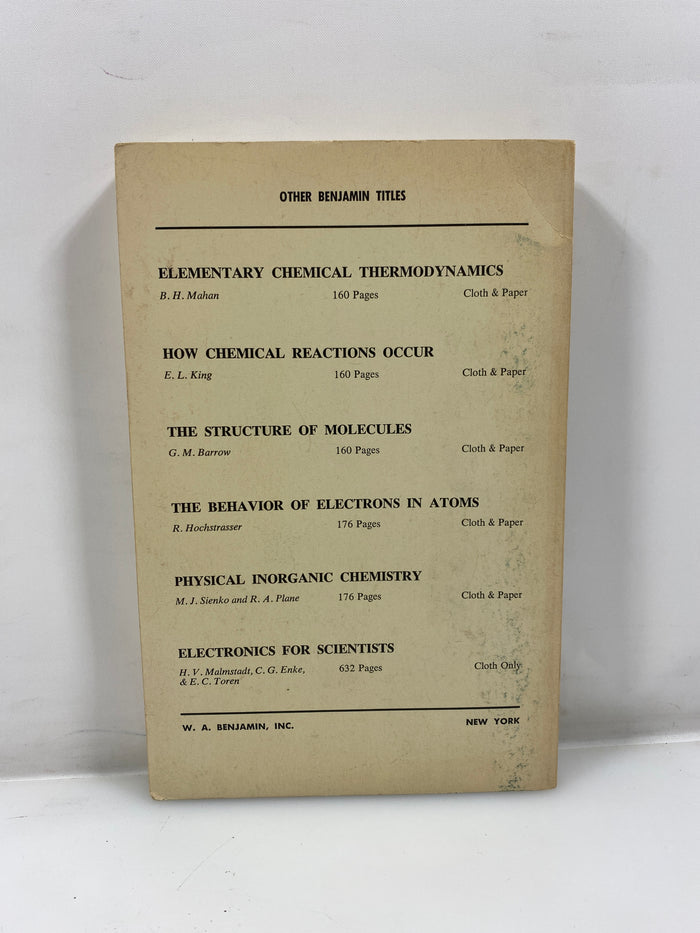 Introduction to Chemical Thermodynamics by Klotz 1964 SC