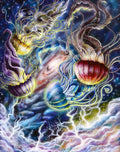 Diamond Painting Jelly Space 22" x 28" (55.8cm x 70.7cm) / Square With 61 Colors Including 3 ABs and 1 Fairy Dust Diamonds / 63,616