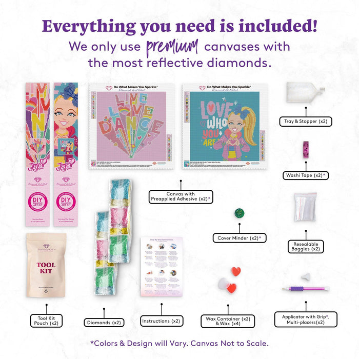 Diamond Painting Jojo Siwa Bundle - Holiday Market Bundle / Bundle / Bundle
