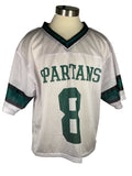 Lacrosse Unlimited Porthole Mesh Oversized Practice Jersey White V-Neck